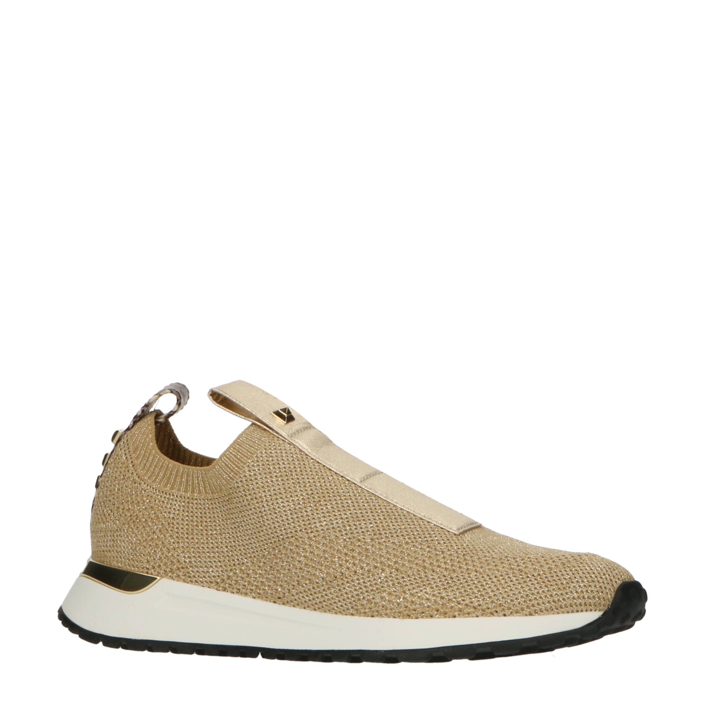 Michael Kors Bodie slip on sneakers met studs goud | wehkamp