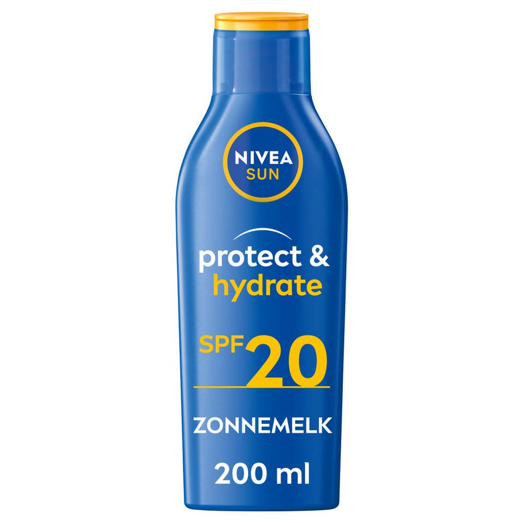NIVEA SUN protect & hydrate zonnemelk SPF 20 - 200 ml