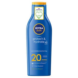 Wehkamp NIVEA SUN protect & hydrate zonnemelk SPF 20 - 200 ml aanbieding