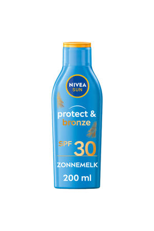 protect & bronze zonnemelk SPF 30 - 200 ml