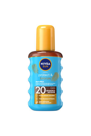 protect & bronze zonneolie spray SPF 20 - 200 ml