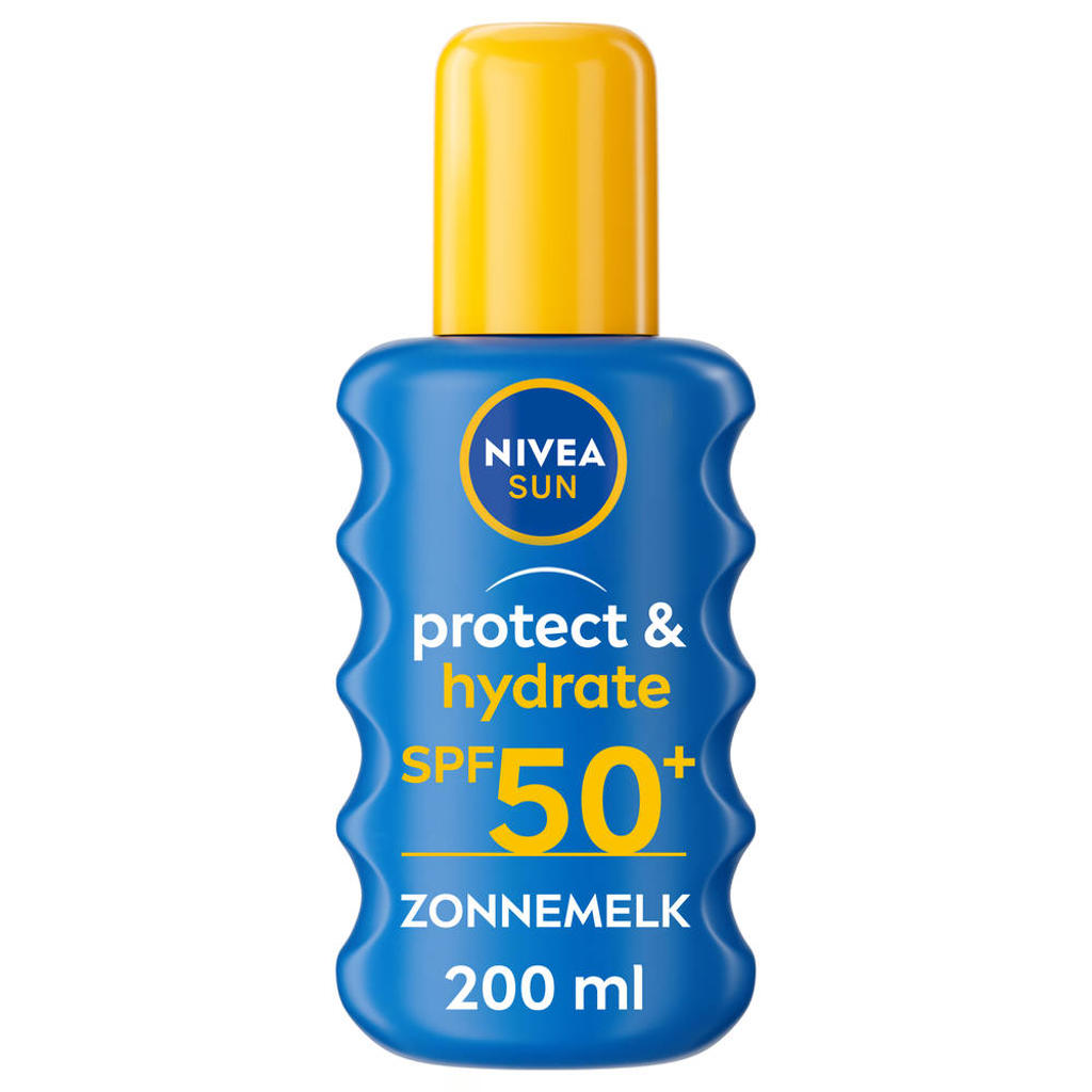 NIVEA SUN protect & hydrate spray SPF 50+ - 200 ml | wehkamp