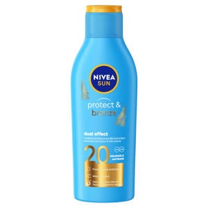 Wehkamp NIVEA SUN protect & bronze lotion SPF 20 - 200 ml aanbieding