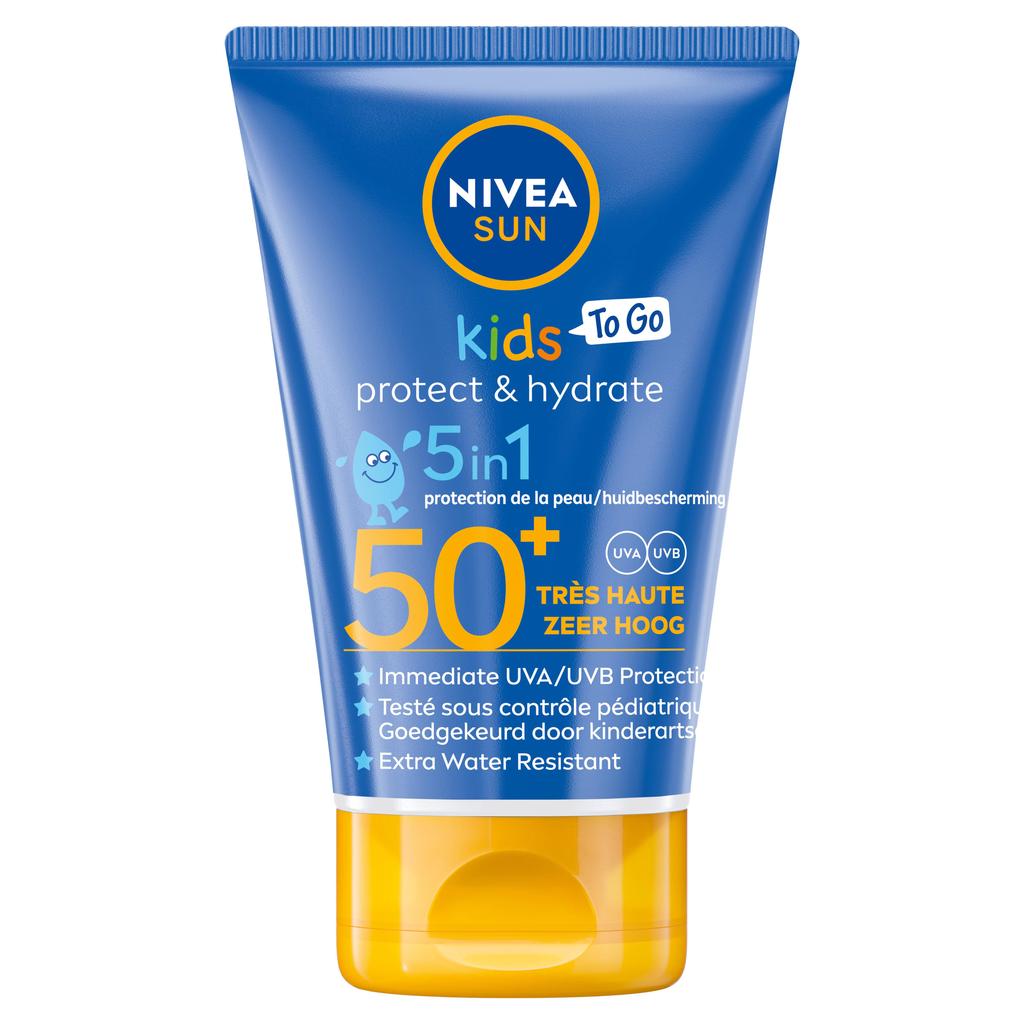 NIVEA SUN Babies & Kids To Go Protect & Care zonnemelk SPF 50+ - 50 ml