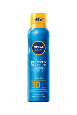 protect & dry touch vernevelende zonnespray SPF 30 - 200 ml