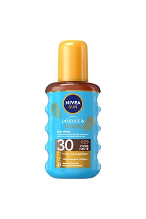 protect & bronze zonneoliespray SPF 30 - 200 ml