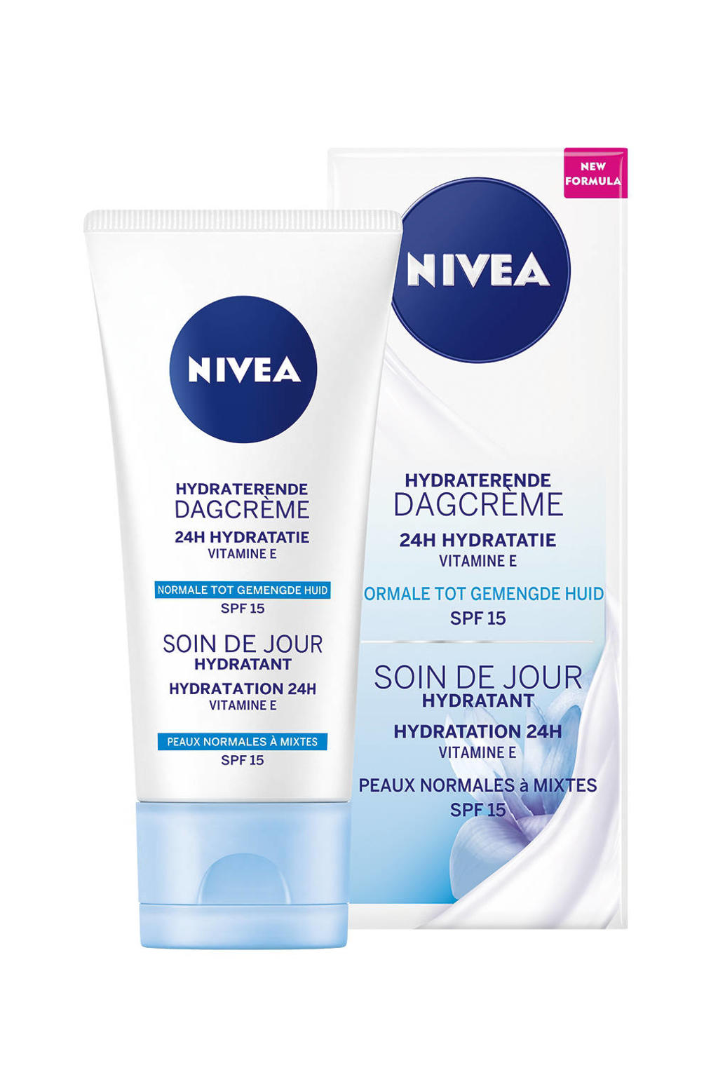 NIVEA Essentials +24h hydraterende dagcrème spf15 - 50 ml