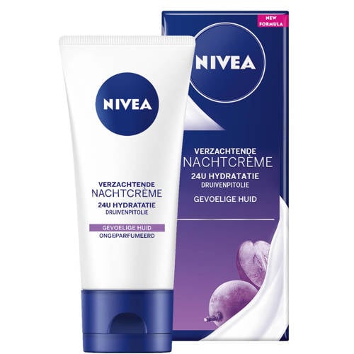 Wehkamp NIVEA Essentials +24h sensitive nachtcreme - 50 ml aanbieding