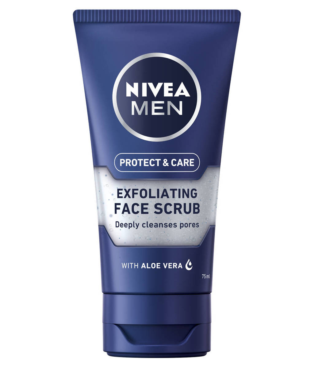 NIVEA MEN protect & care exfoliërende face scrub - 75 ml