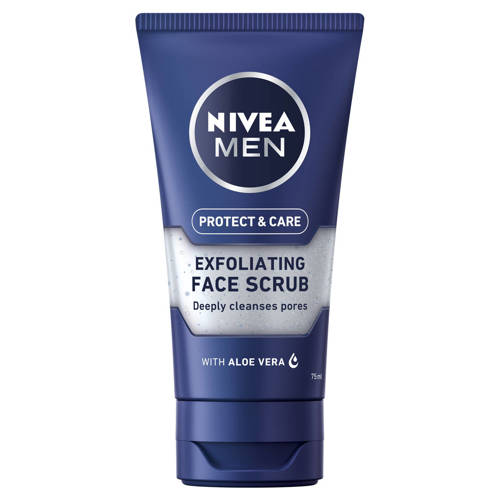 NIVEA protect & care exfoliërende gezichtsscrub - 75 ml
