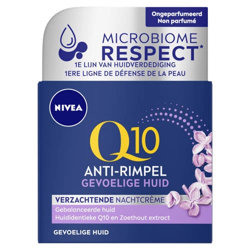 Wehkamp NIVEA Q10 power anti-rimpel verzachtende nachtcrème - 50 ml aanbieding