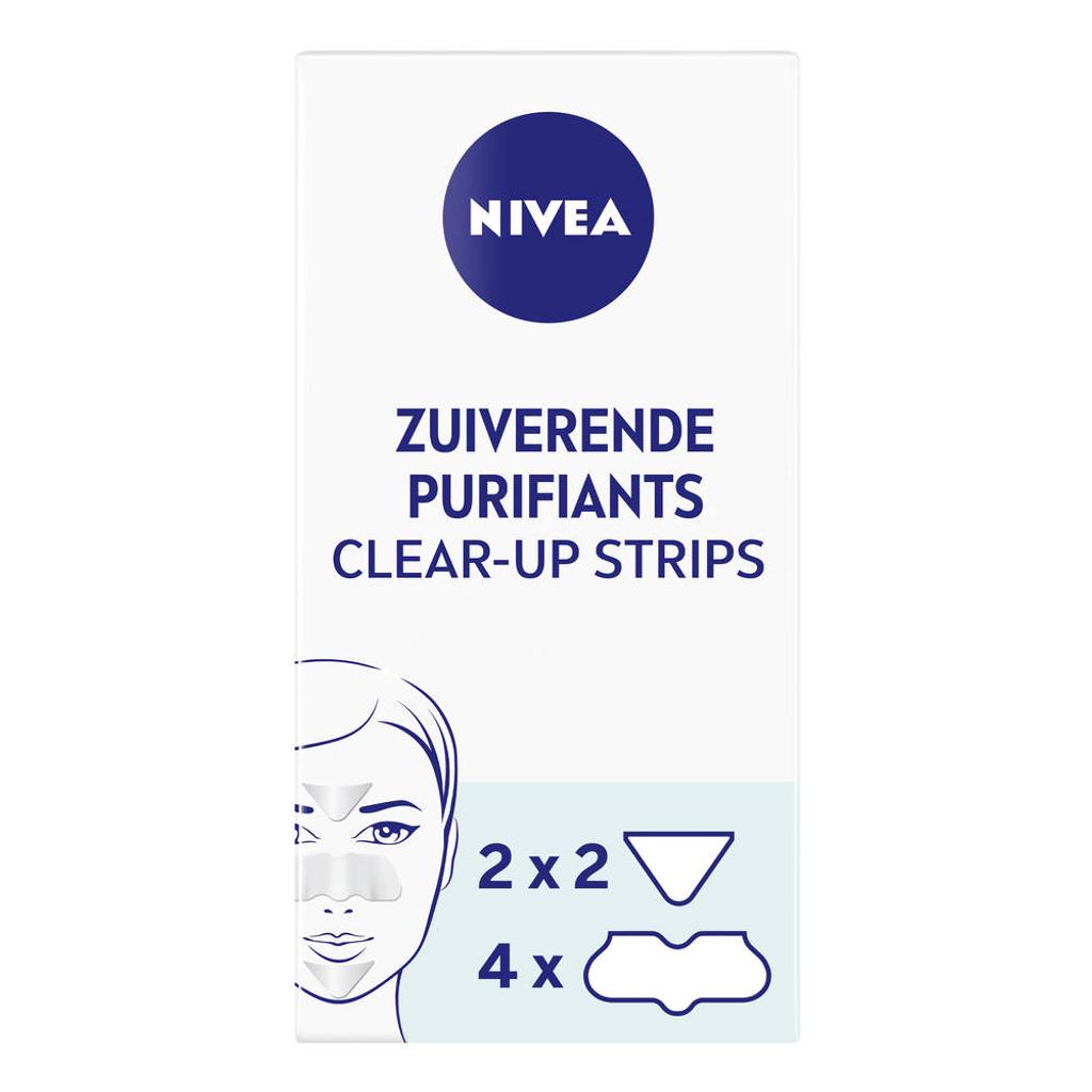 NIVEA zuiverende clear-up strips 6 stuks