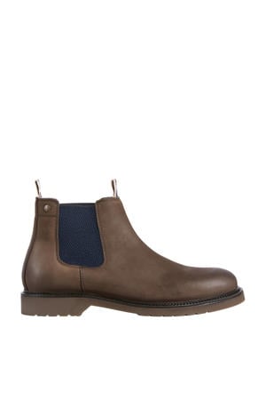 JFWLEYTON leren chelsea boots bruin