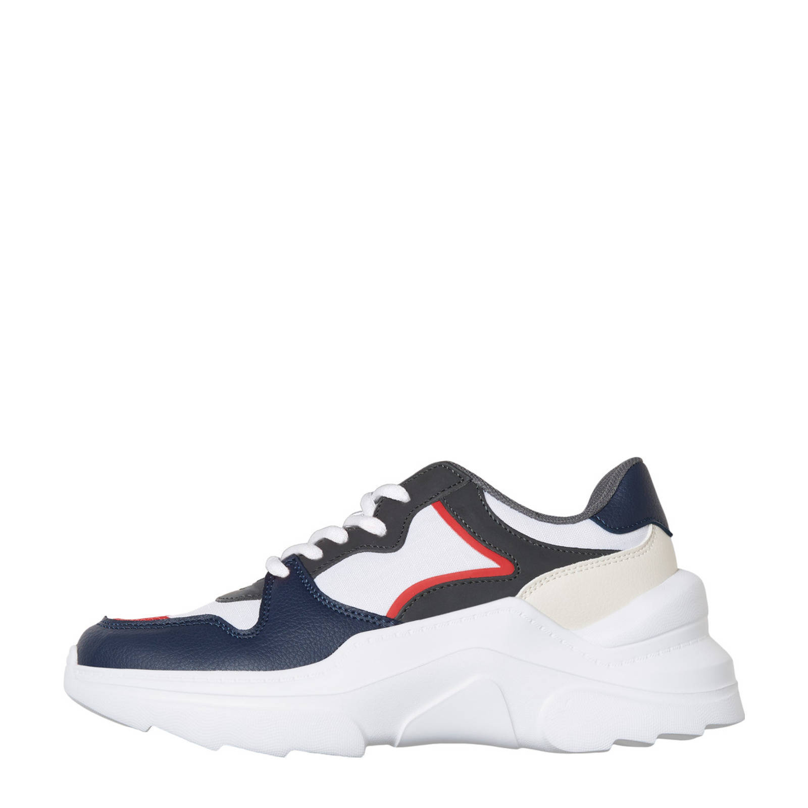 VERO MODA VMTOLINE chunky sneakers blauw/multi | wehkamp