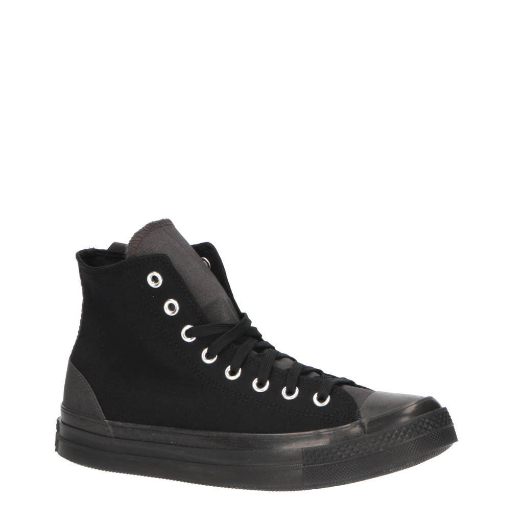 Zwart en grijze unisex Converse Chuck Taylor All Star CX sneakers van canvas met veters en logo