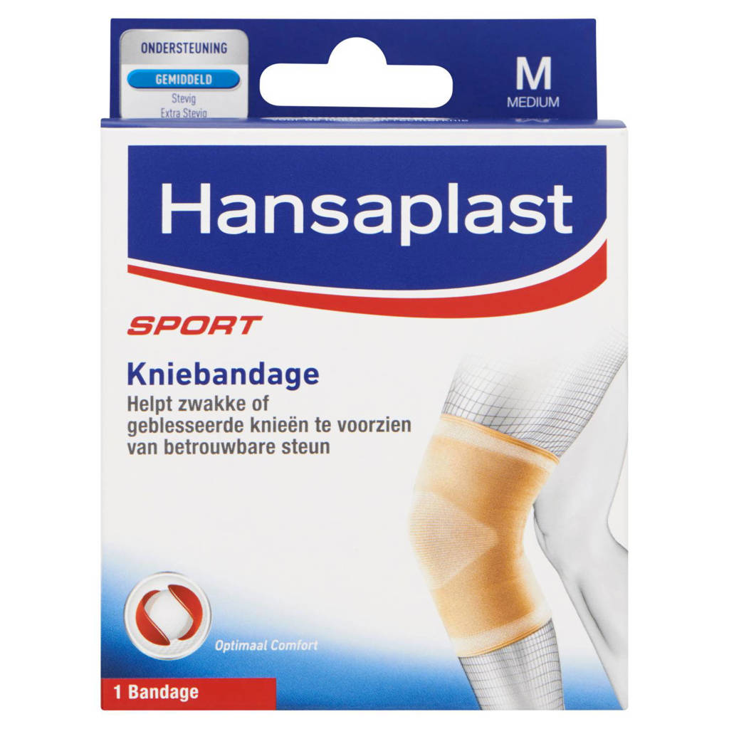Hansaplast sport kniebandage - medium