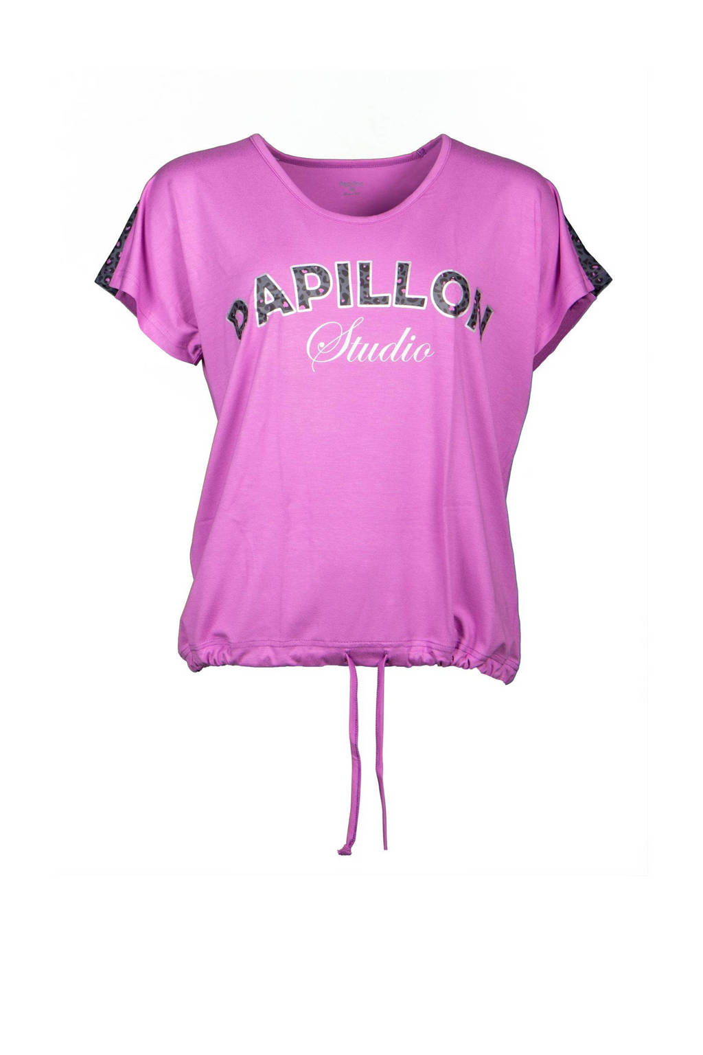 Papillon sport T-shirt roze, Roze