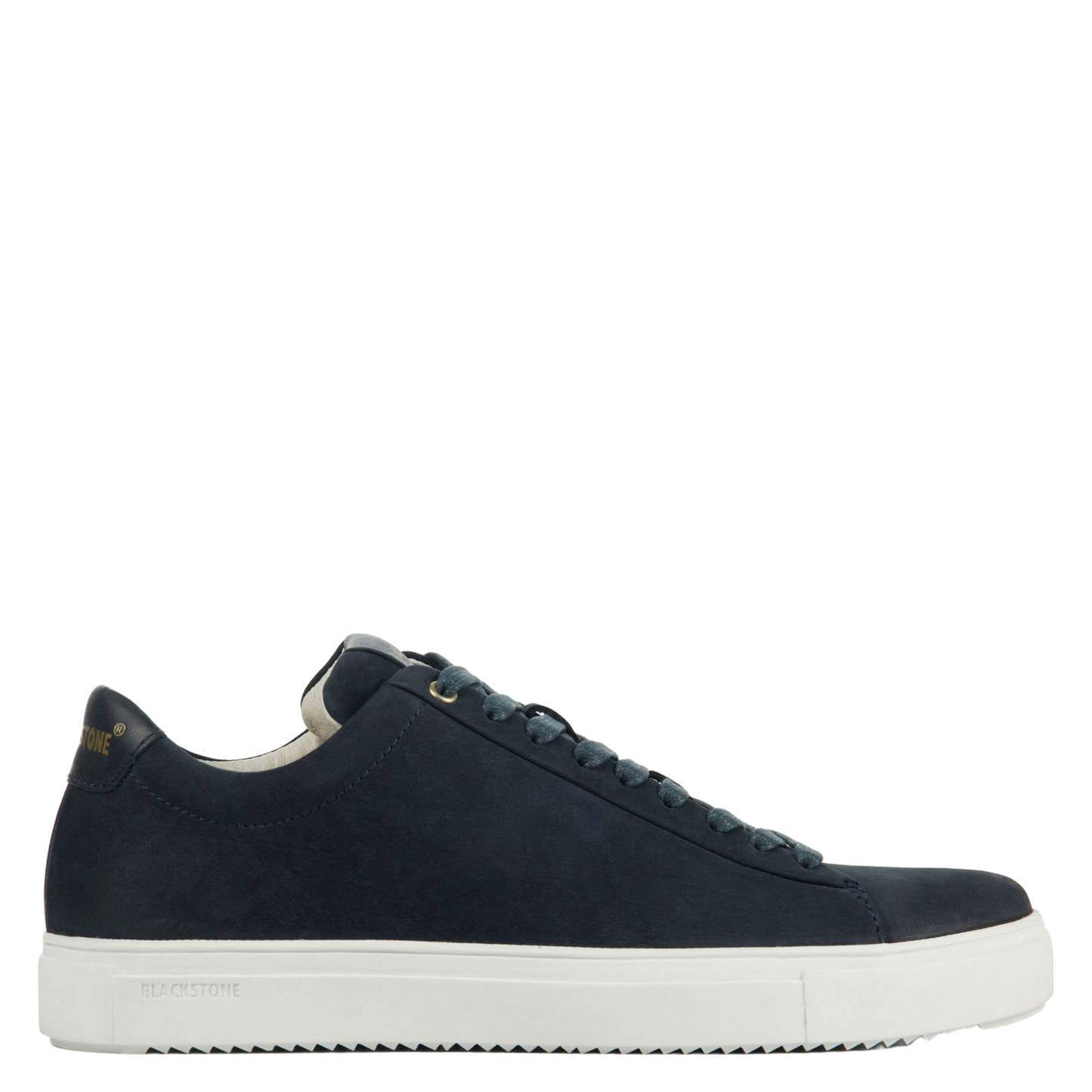 Blackstone RM51 leren sneakers donkerblauw | wehkamp