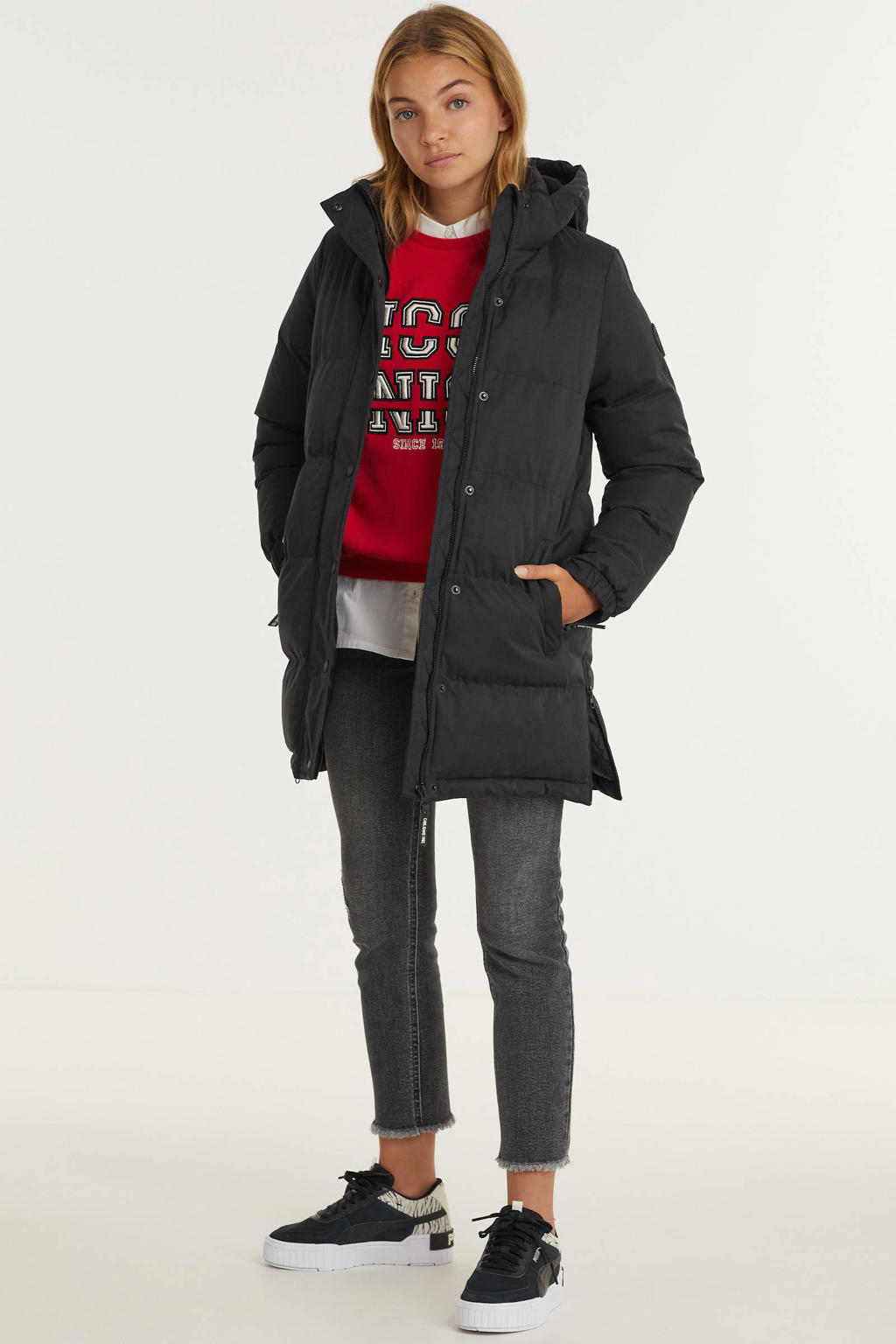 LTB straight jeans regular waist grijs