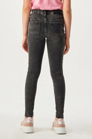 high waist super skinny jeans Sophia almost black wash