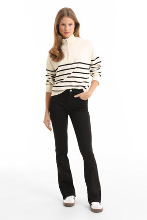 flared jeans zwart