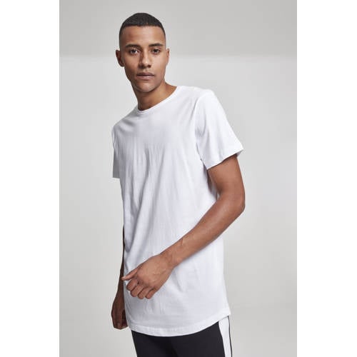 Urban Classics long-fit T-shirt wit afbeelding