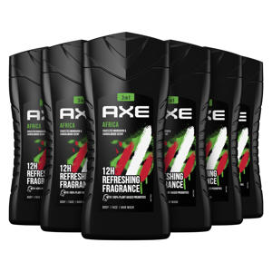 Wehkamp Axe Africa 3-in-1 douchegel - 6 x 250 ml aanbieding