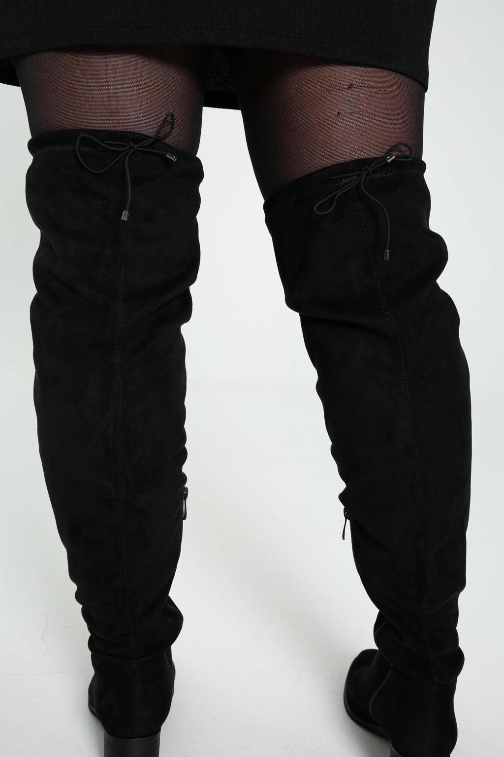 overknee brede schacht