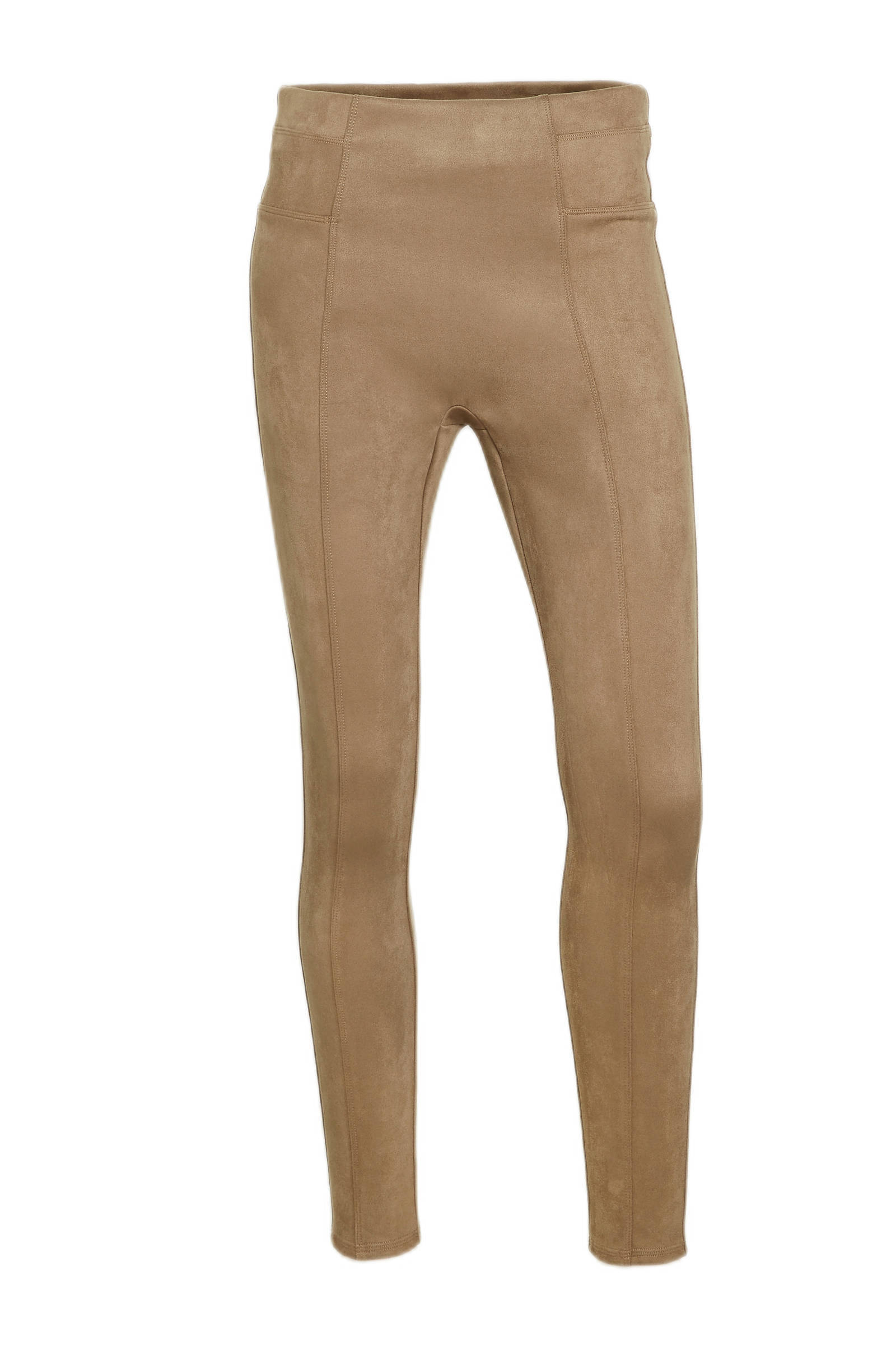 SPANX imitatiesuède legging camel | wehkamp