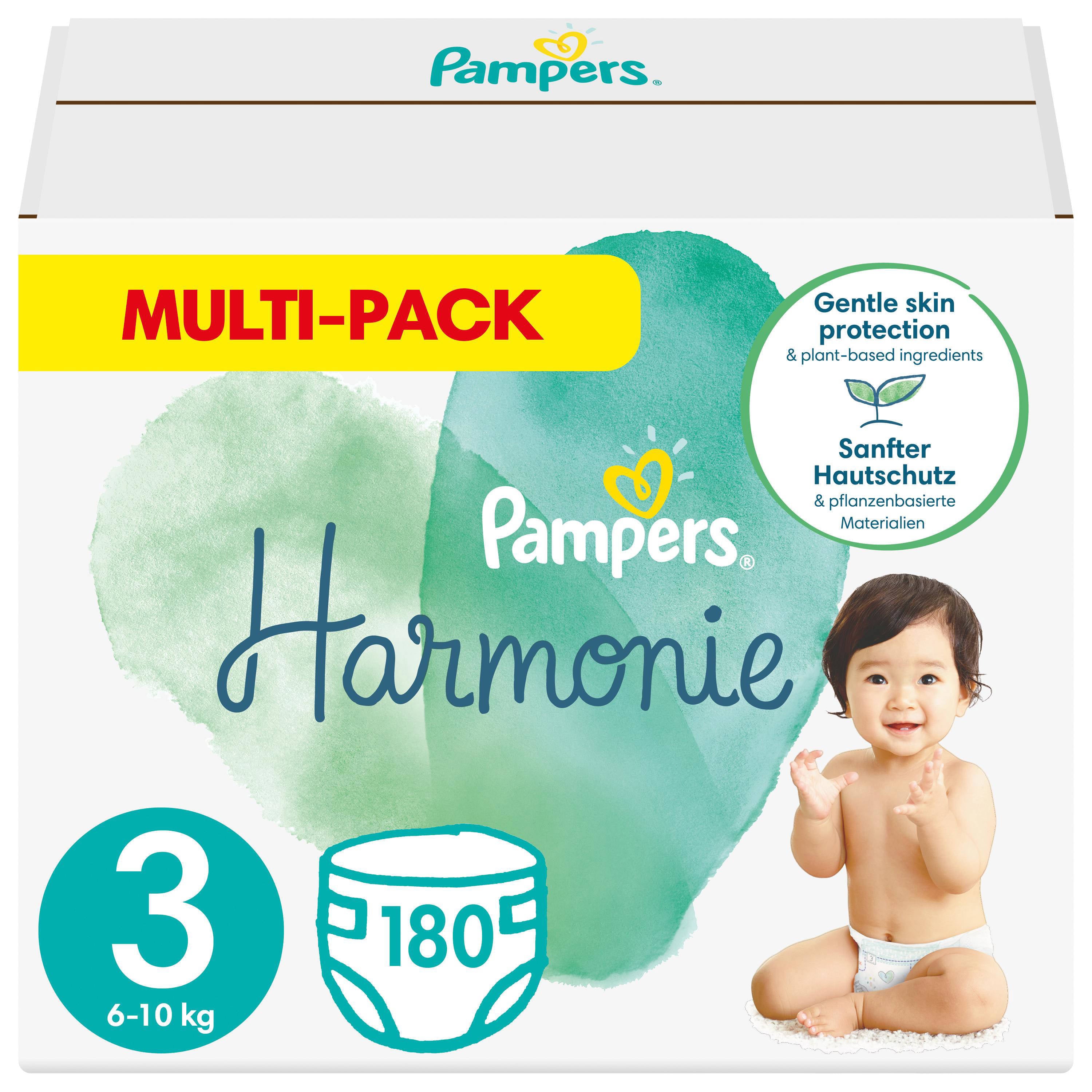 Pampers Harmonie maandbox maat 3 (6kg-10kg) - 180 Luiers | wehkamp