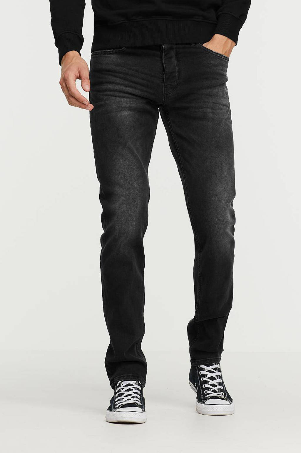 Purewhite slim fit jeans The Stan W0101 denim dark grey