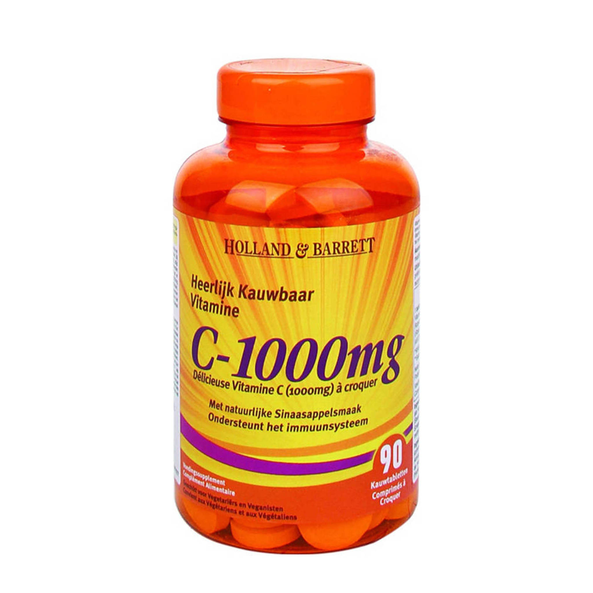 Holland Barrett Vitamine C Kauw 1000mg 90 Stuks Wehkamp