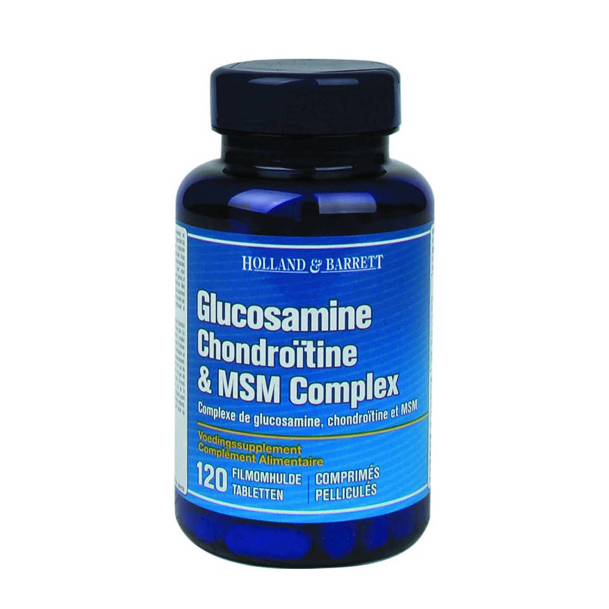 Philadelphia domesticeren Transparant Holland & Barrett glucosamine chondroïtine MSM - 120 stuks | wehkamp