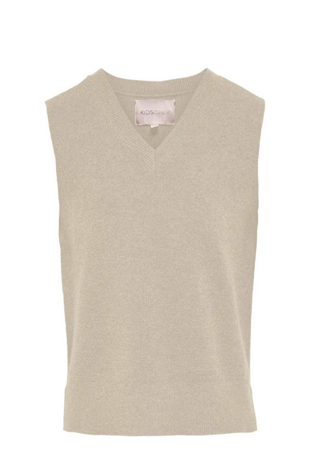 Witte meisjes KIDS ONLY spencer van viscose met V-hals