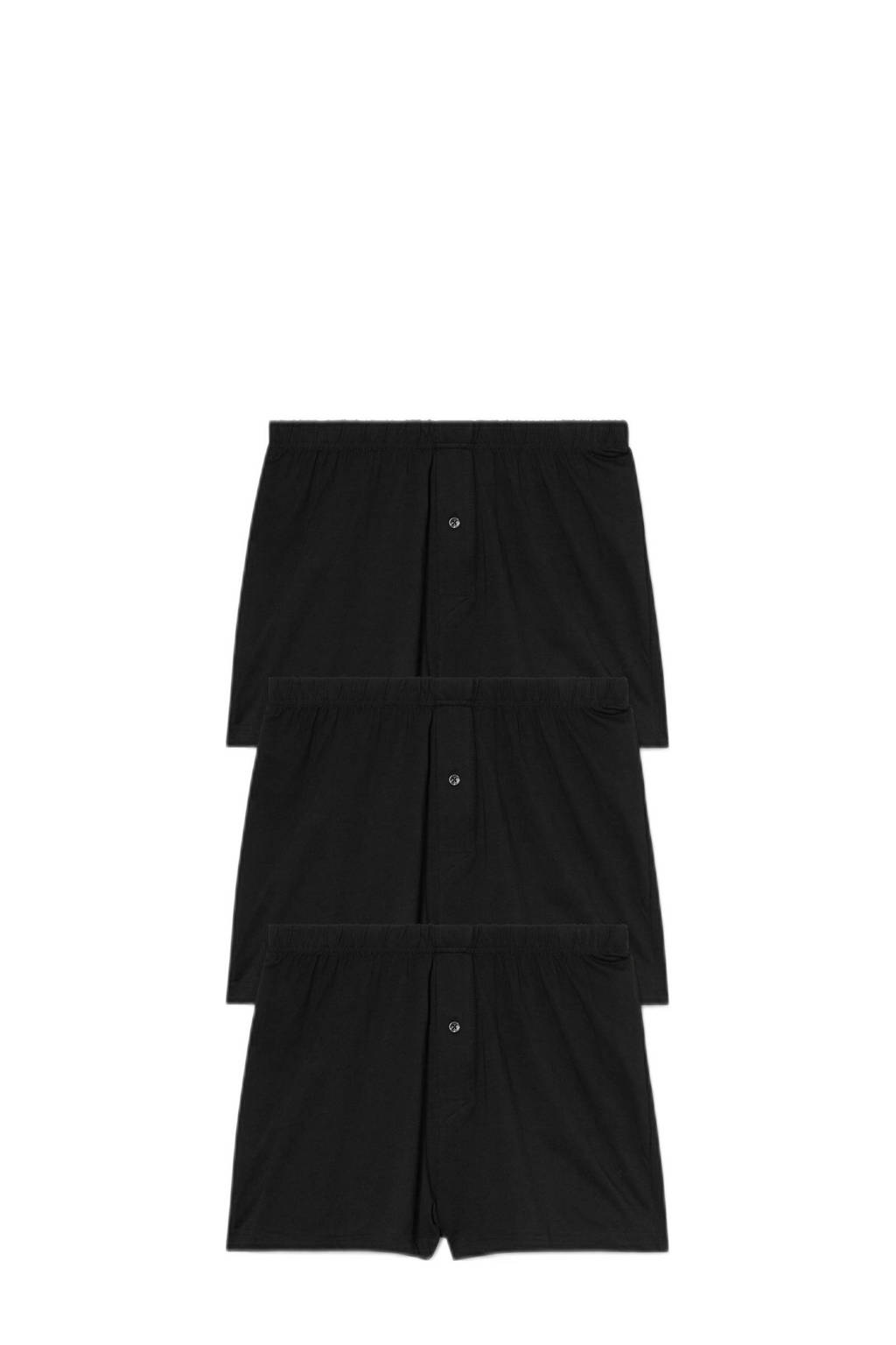 C&A Canda boxershort (set van 3), Zwart