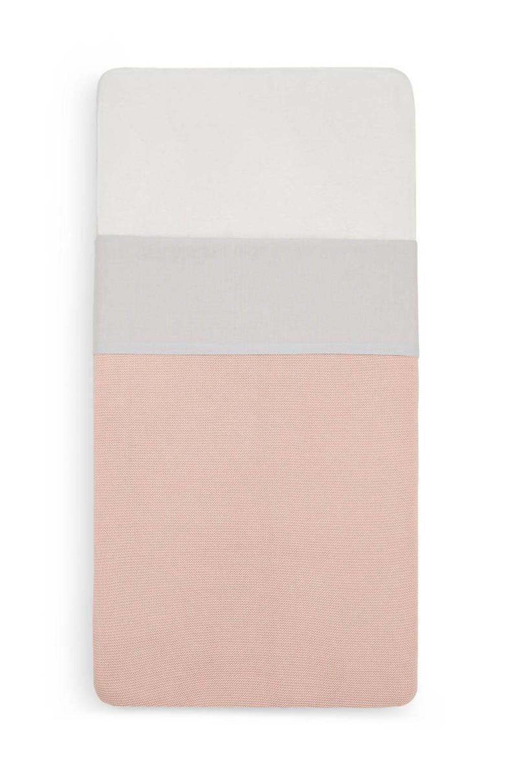 Jollein baby wieglaken 75x100 cm wit