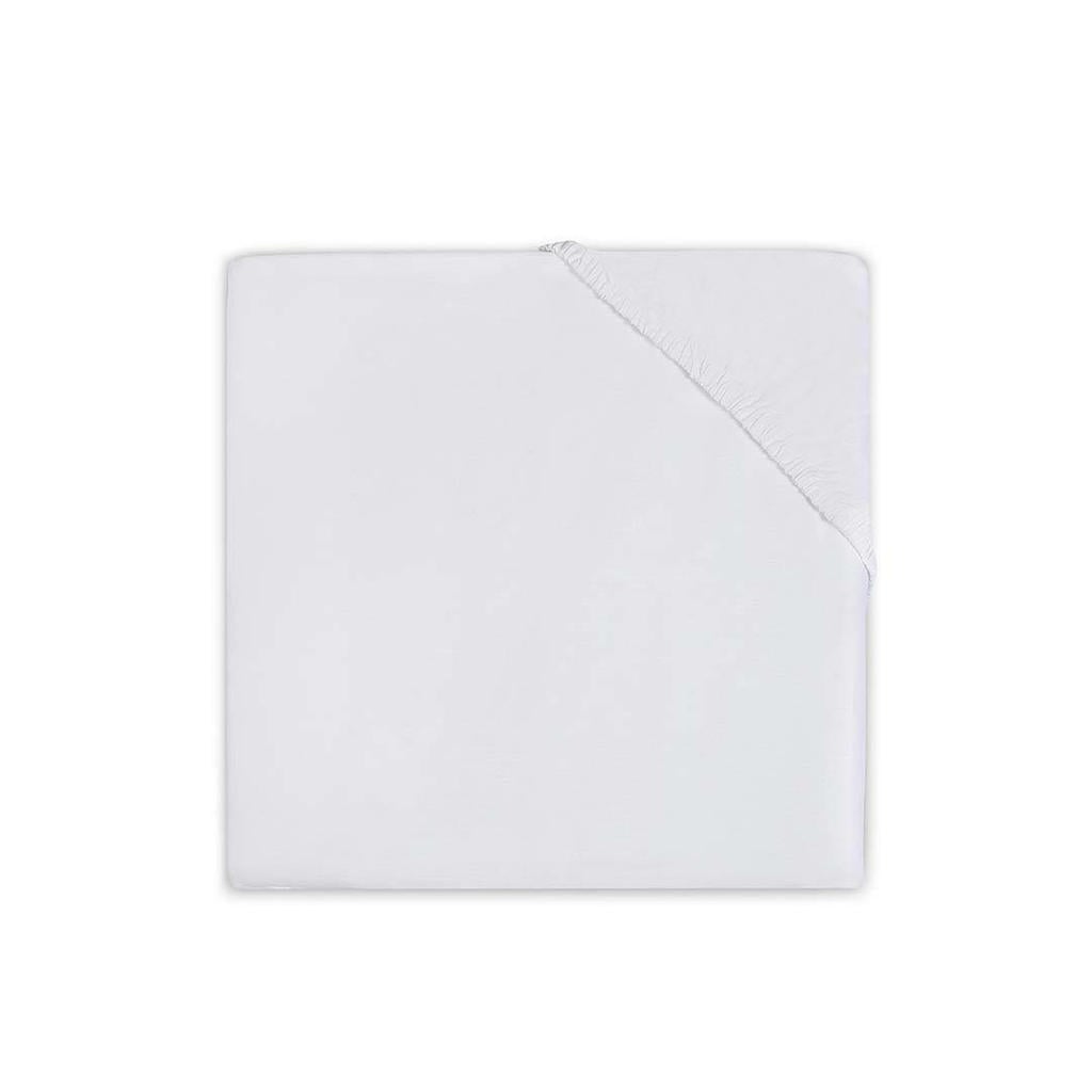 Jollein jersey wieg molton 50x90 cm wit