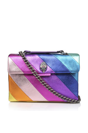 leren crossbody tas Kensington multi