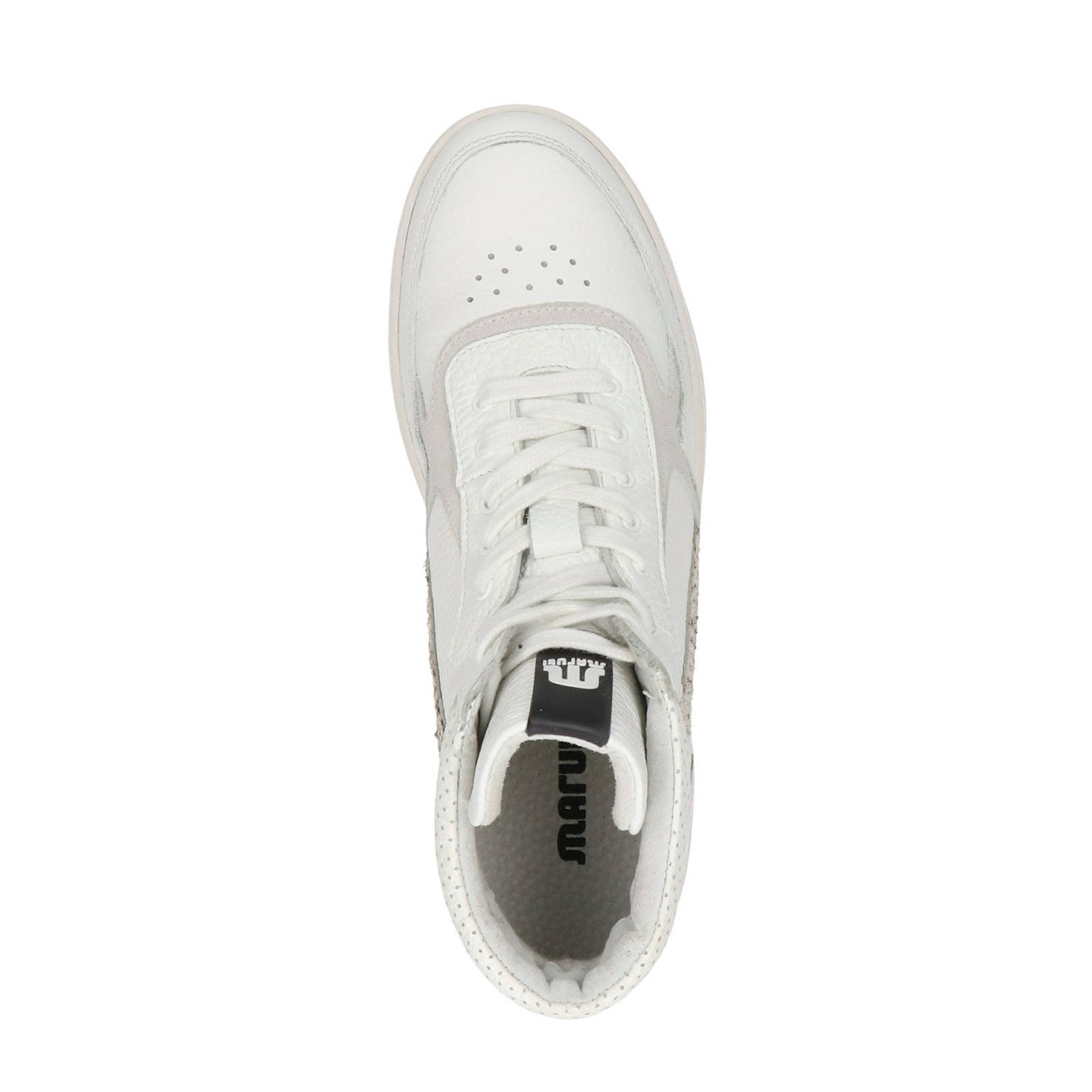 Maruti Mona hoge leren sneakers wit | wehkamp