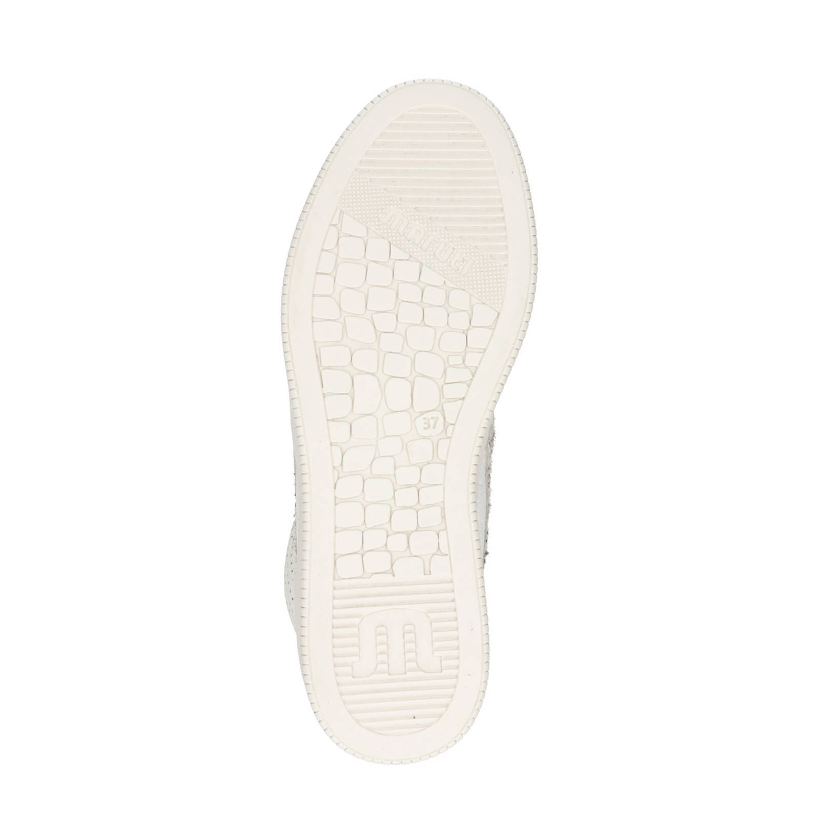 Maruti Mona hoge leren sneakers wit | wehkamp