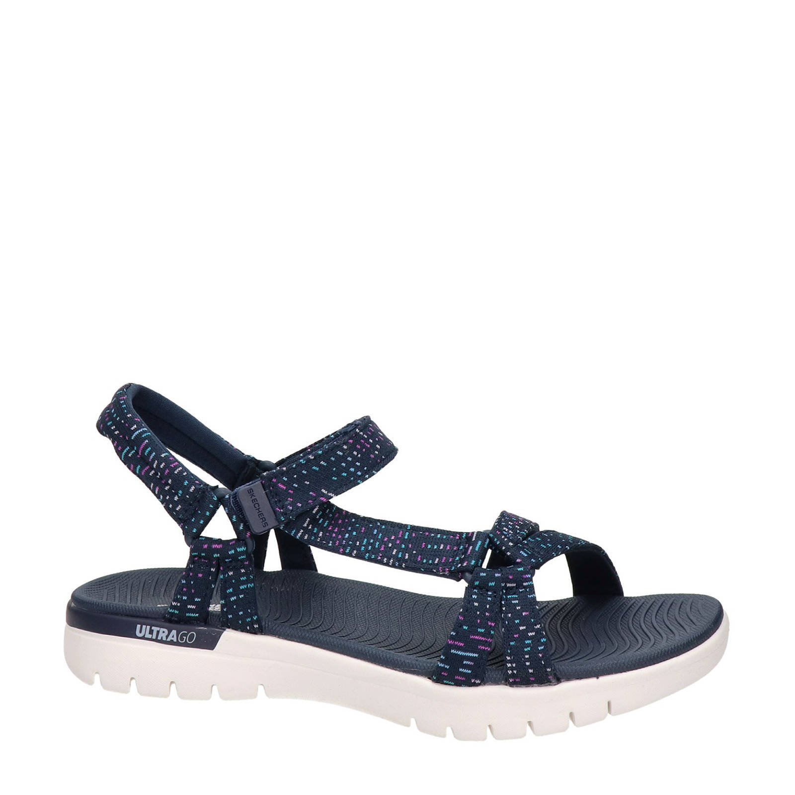 Skechers On The Go Flex outdoor sandalen blauw | wehkamp