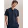 Seidensticker regular fit polo donkerblauw