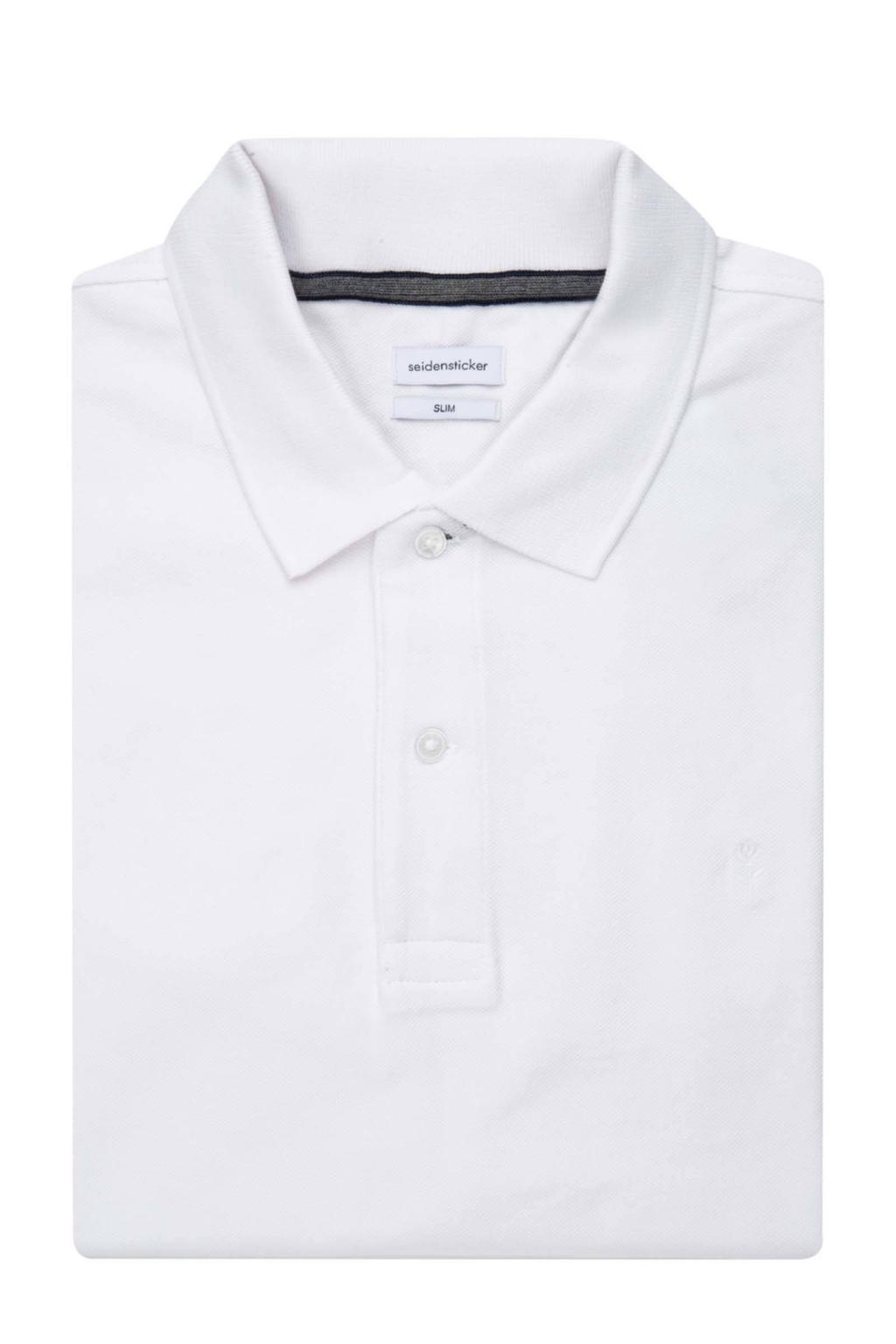 Seidensticker slim fit polo wit