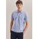Seidensticker regular fit polo lichtblauw