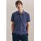 Seidensticker regular fit polo blauw