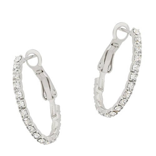 Abrazi rhodium plated oorbellen Naomi afbeelding