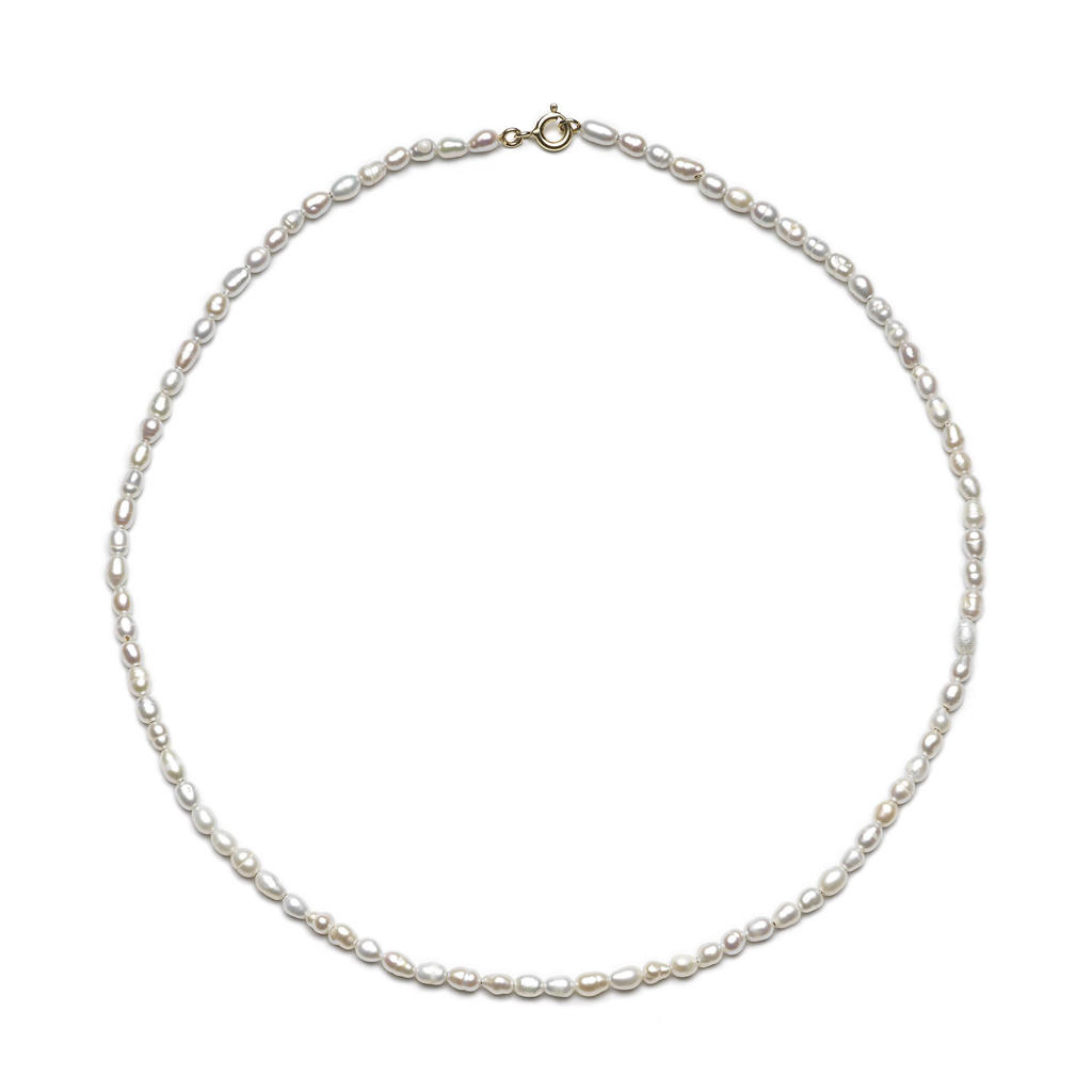 Abrazi verguld zilveren ketting Always