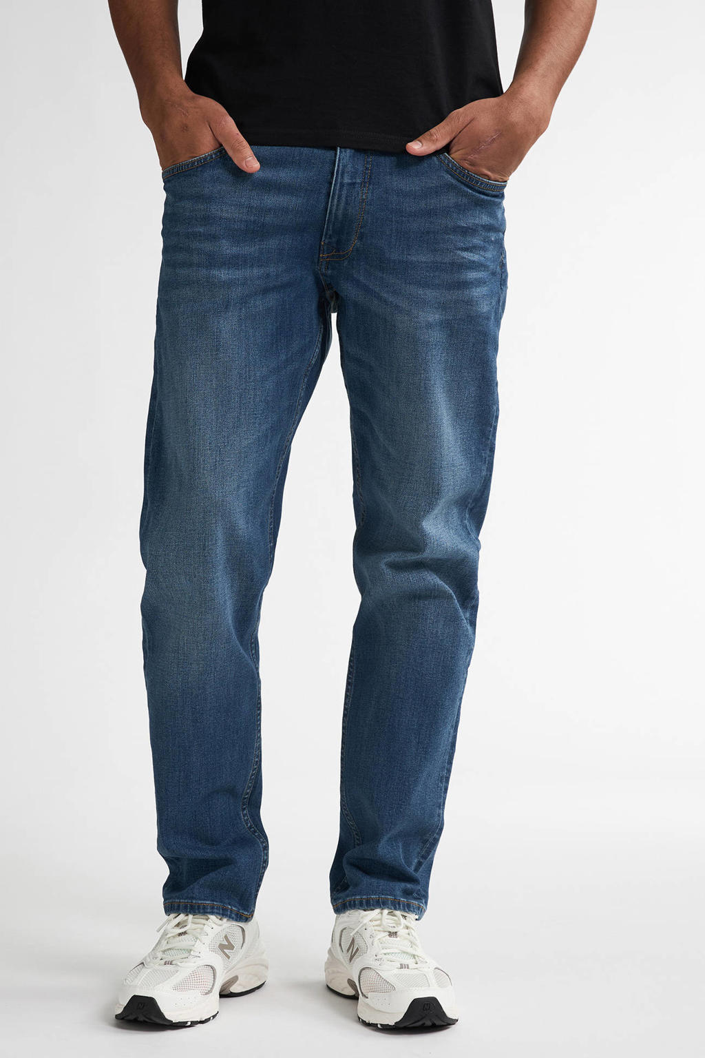 Petrol Industries Russel regular tapered fit Dark faded - J Style Menswear