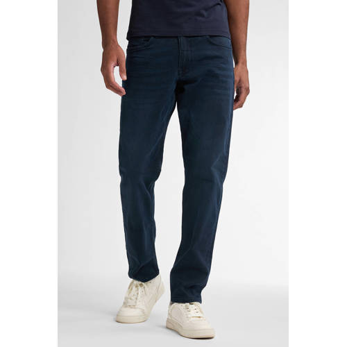 Petrol Industries regular tapered fit jeans RUSSEL met riem dark faded afbeelding