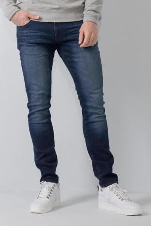 skinny jeans NASH met riem 5812 blue black